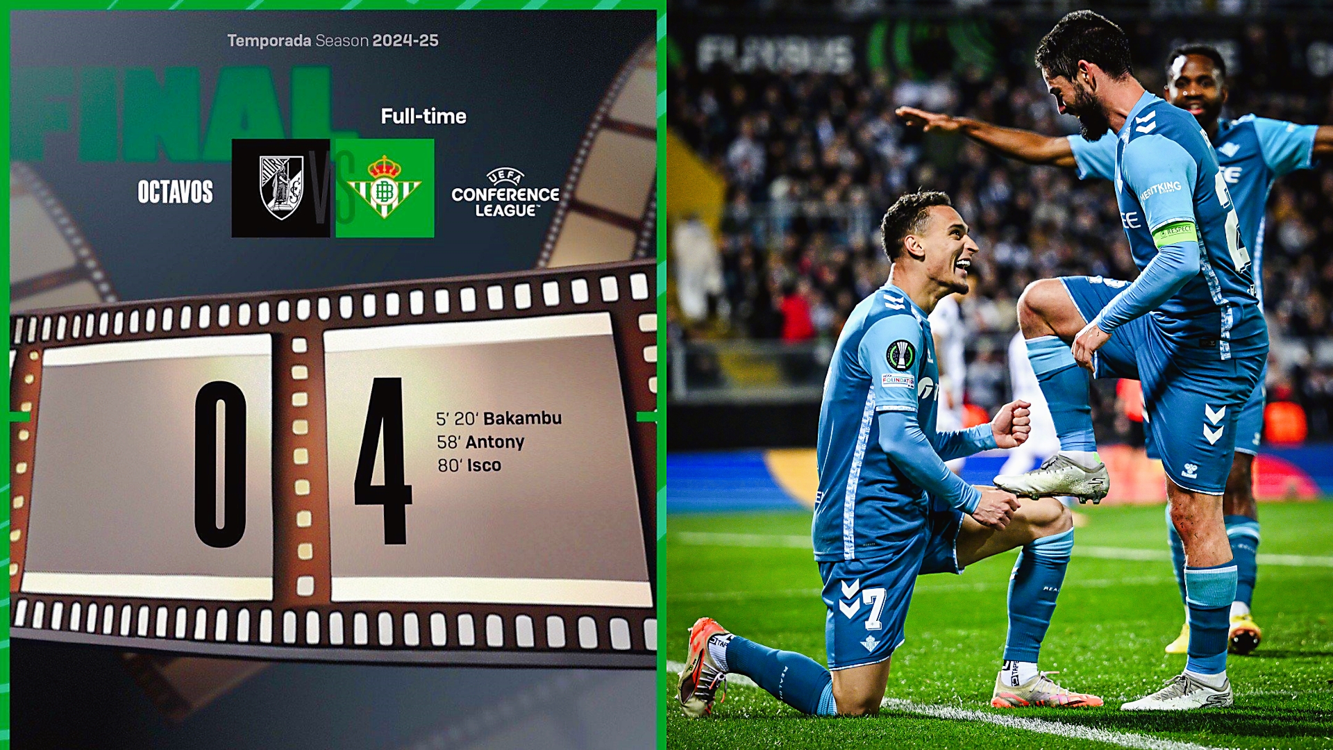 皇家贝蒂斯取代巴雷西亚贝蒂斯，班基非飞火流星