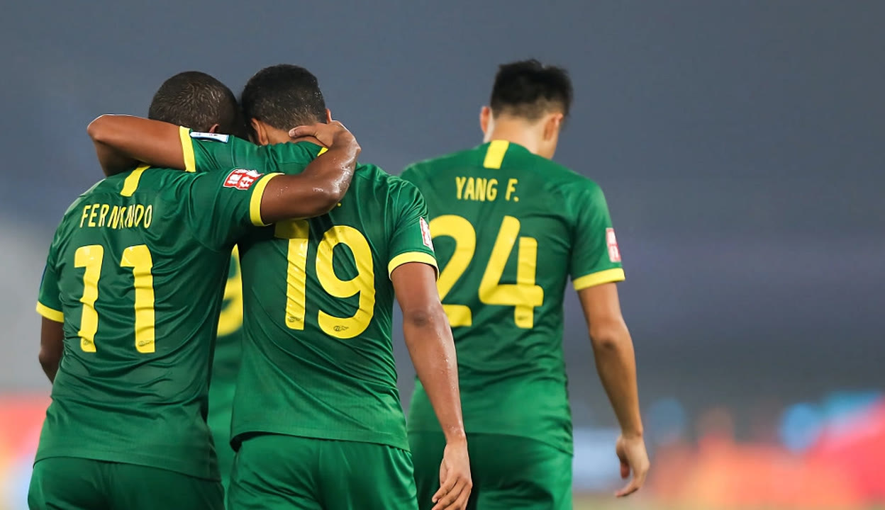 北京中赫国安胜青岛黄海，继续稳居榜首的简单介绍